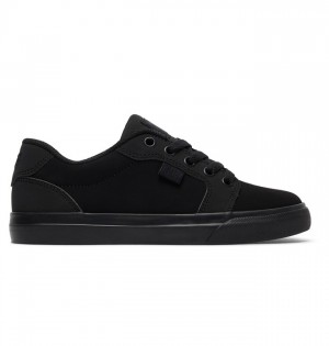 Anvil DC Shoes Detske Čierne Čierne | 840756RCO