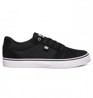 Anvil DC Shoes Panske Čierne Biele Čierne | 914085EYN
