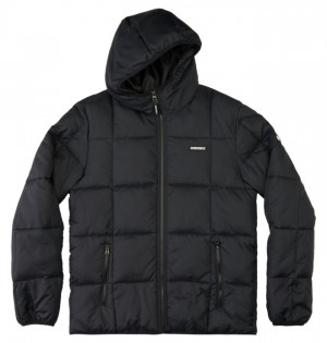 Bundy DC Shoes Square Up Puffer 2 Panske Čierne | 719206XIQ
