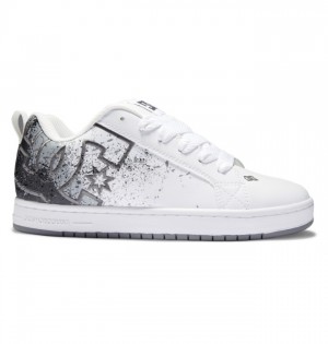 Court Graffik DC Shoes Panske Biele | 368175JCG