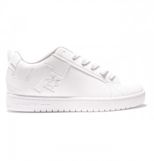 Court Graffik DC Shoes Panske Biele | 592610YLK