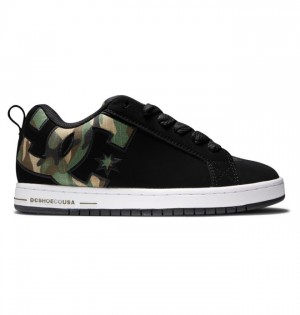 Court Graffik DC Shoes Panske Čierne | 017586NEL