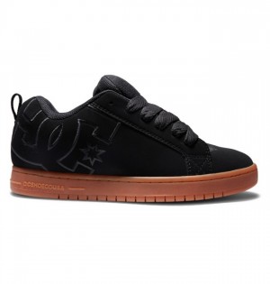 Court Graffik DC Shoes Panske Čierne | 126509CQK
