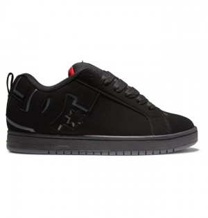 Court Graffik DC Shoes Panske Čierne Červené | 452736SIG