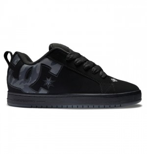 Court Graffik DC Shoes Panske Čierne Čierne Čierne | 894167FGO