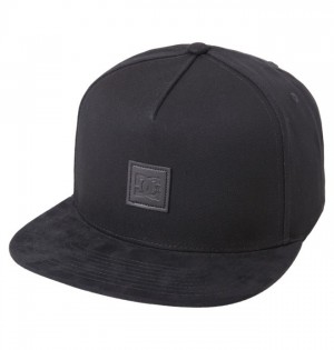 Klobuky DC Shoes Brackers 3 Snapback Panske Čierne | 471906ADM