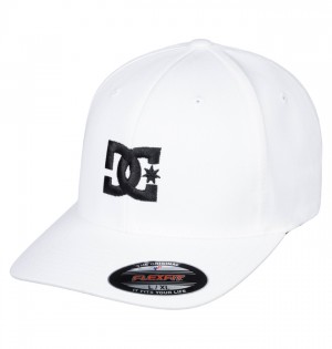 Klobuky DC Shoes Cap Star Hat Panske Biele Čierne | 368192FVM