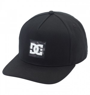 Klobuky DC Shoes DC Logic Snapback Panske Čierne Maskacove | 594821JOD