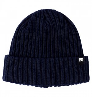 Klobuky DC Shoes Fish N Destroy 2 Cuffed Beanie Panske Námornícka Modrá | 972346KOV