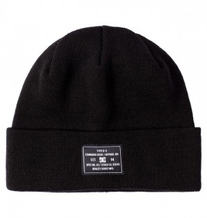 Klobuky DC Shoes Frontline Cuffed Beanie Panske Čierne | 846297CBD