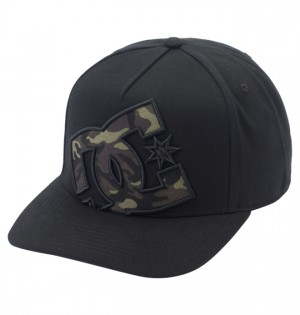 Klobuky DC Shoes Heardnotts Snapback Panske Čierne | 081264JDI