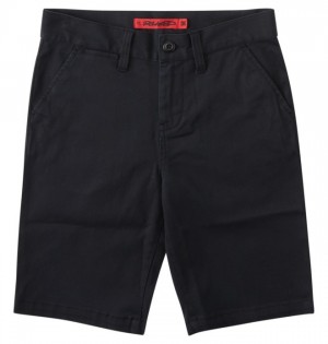Kratasy DC Shoes Worker Relaxed Fit Chino Detske Čierne | 901264DRH