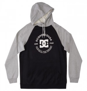 Mikiny DC Shoes DC Star Pilot Panske Čierne Siva | 372650DUI