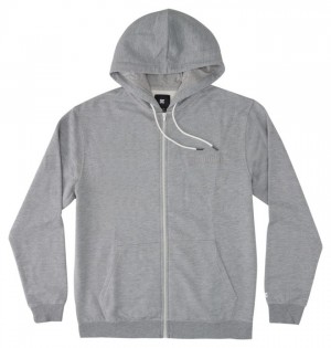 Mikiny DC Shoes Riot 2 Zip-Up Panske Siva | 695032OUZ