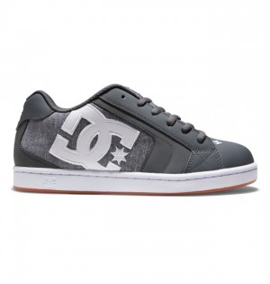 Net DC Shoes Panske Siva | 256891QXJ