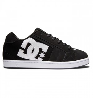 Net DC Shoes Panske Čierne Čierne Biele | 745602KOZ