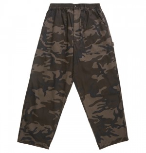 Nohavice DC Shoes Mechanic 3 Carpenter Panske Čierne Maskacove | 064271WLH