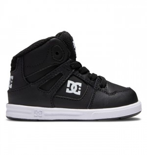 Pure DC Shoes Hi High Detske Čierne Biele | 708412GVJ