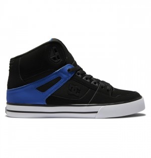 Pure DC Shoes High-Top Panske Čierne Modre | 509786AHG