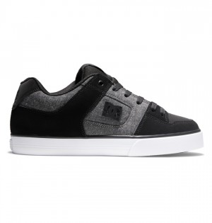 Pure DC Shoes Panske Čierne Siva Čierne | 635149PTY