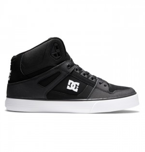 Pure DC Shoes Panske Čierne Čierne Biele | 384916KBI