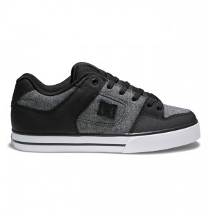 Pure DC Shoes Panske Čierne Čierne | 107264FBD