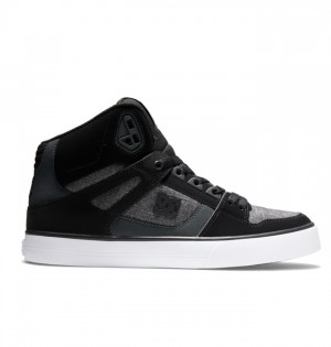 Pure DC Shoes Panske Čierne Čierne | 792861MEZ