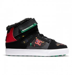 Pure DC Shoes Winterized Detske Čierne | 015328EIA