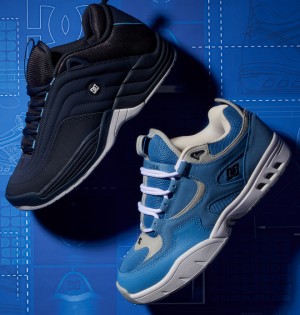 Skate Topanky DC Shoes 2022 Double Box Panske Modre | 432167KOB