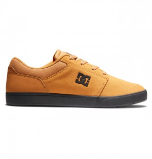 Skate Topanky DC Shoes Crisis 2 Semisove Panske Hnede Čierne | 968732OIE