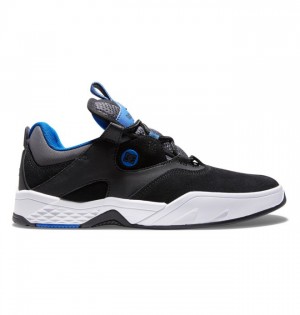 Skate Topanky DC Shoes Kalis Panske Čierne Modre Biele | 402583HAE