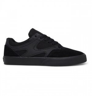 Skate Topanky DC Shoes Kalis Vulc Panske Čierne Čierne Čierne | 183562PHA
