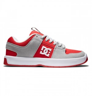 Skate Topanky DC Shoes Lynx Zero Panske Siva Červené | 813750PTV