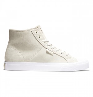 Skate Topanky DC Shoes Manual Hi RT High Top Panske Hnede | 475182GLT