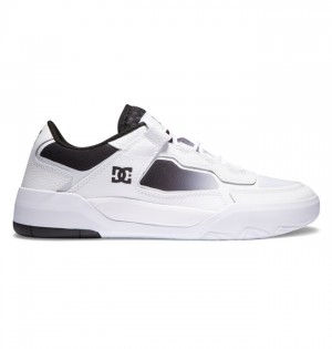 Skate Topanky DC Shoes Metric Panske Biele Čierne Biele | 518426BXQ