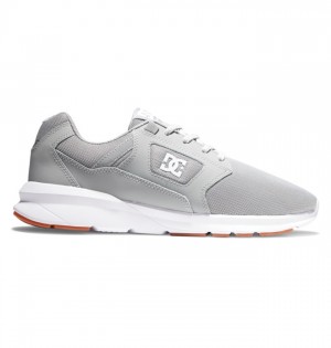 Skyline DC Shoes Lahke Panske Siva Siva Biele | 023974VXS
