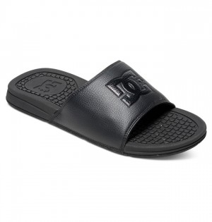 Slapky DC Shoes Bolsa Panske Čierne Čierne Čierne | 754026PTY