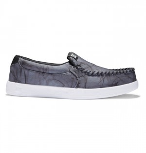 Slip On DC Shoes Villain Panske Čierne | 713958QOG
