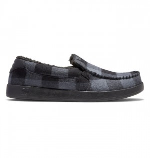 Slip On DC Shoes Villain Winterized Panske Čierne Siva | 197652SOW