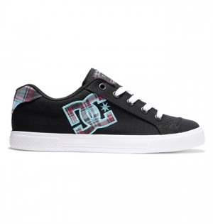 Tenisky DC Shoes Chelsea Damske Čierne Biele | 823754ITH