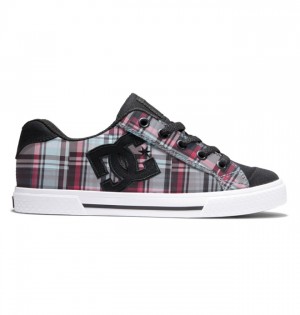 Tenisky DC Shoes Chelsea Damske Čierne Modre | 274936VHB
