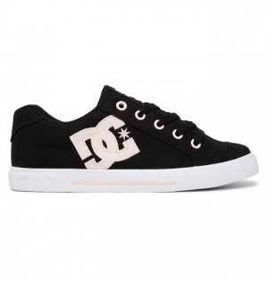 Tenisky DC Shoes Chelsea Damske Čierne Ruzove | 063512BTJ