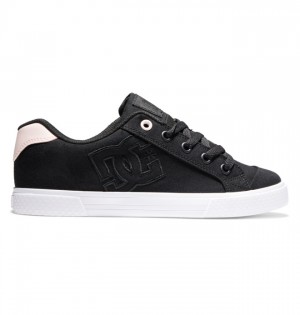 Tenisky DC Shoes Chelsea Damske Čierne Čierne Ruzove | 406938CXP