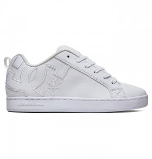 Tenisky DC Shoes Court Graffik Damske Biele Biele Biele | 739501SQY