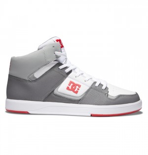Tenisky DC Shoes DC Cure High-Top Panske Biele Siva Červené | 912785IOY