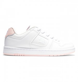 Tenisky DC Shoes Manteca 4 Damske Biele Ruzove | 394827TFO