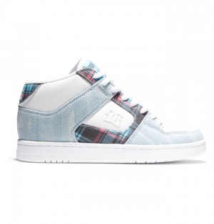 Tenisky DC Shoes Manteca 4 MID Stredne-Top Damske Biele | 803697AHZ