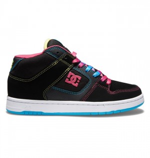 Tenisky DC Shoes Manteca 4 MID Stredne-Top Damske Čierne Viacfarebný | 914586MJY