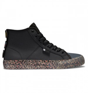 Tenisky DC Shoes Manual HI High-Top Evan Smith Panske Čierne Čierne Červené | 425067HNT