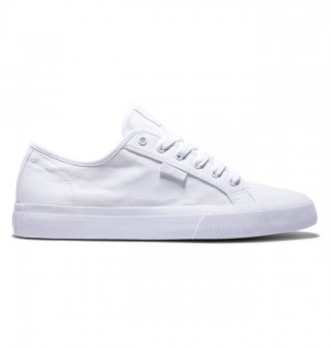 Tenisky DC Shoes Manual Panske Biele | 863140SXC